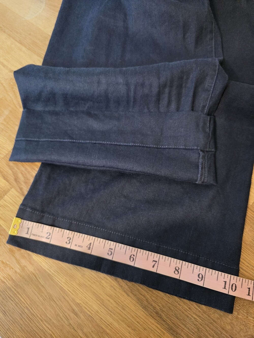 Maeve Colette European Linen Stretch High-Rise Wide-Leg Pants 27 - Picture 12 of 12